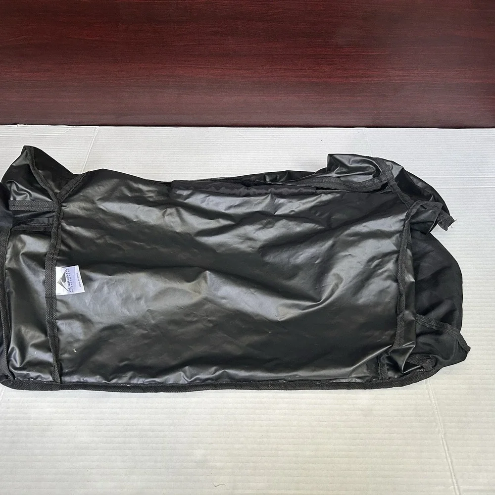Black Volleyball Equipment Carry Duffel Bag‎ Augusta Sportswear L=22 H=9 W=9